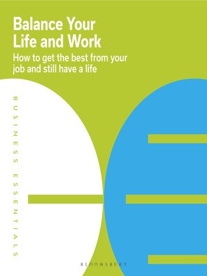 cover image of Balance Your Life and Work